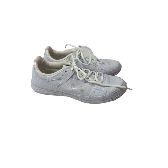 NFinity Rival White Cheerleading Cheer Tumbling Shoes Sz 9 (NF-1013-0000) - Picture 1 of 9